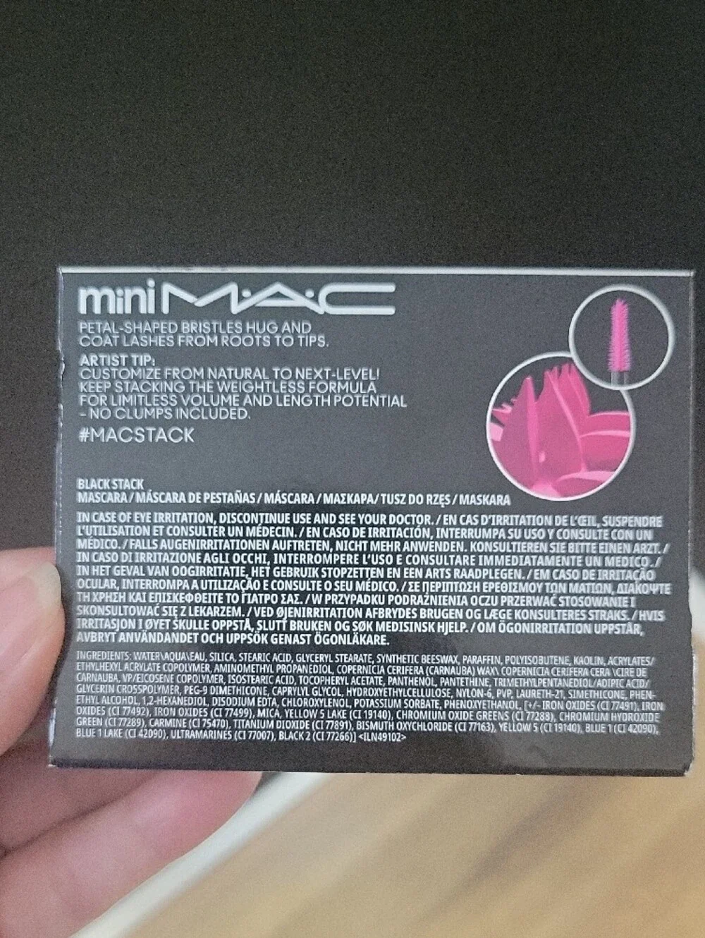 MAC Cosmetics Stack Mini Mascara — Black